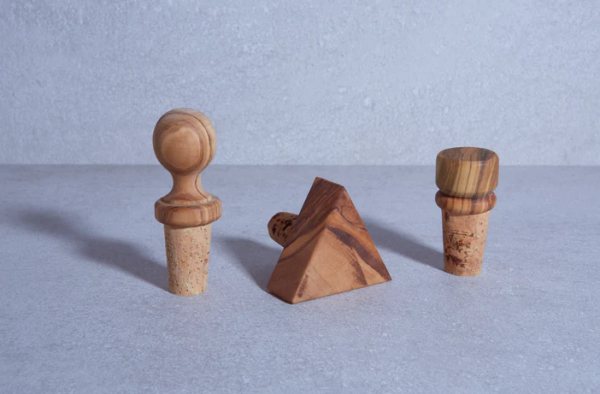 Olivewood Wine Stopper（ 橄榄木酒塞）