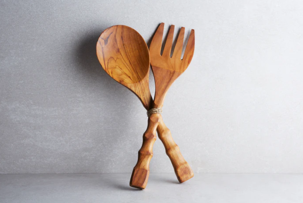 Teak Serving Set(柚木餐具套装)